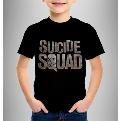 Детска тениска SUICIDE SQUAD - MOVIE LOGO